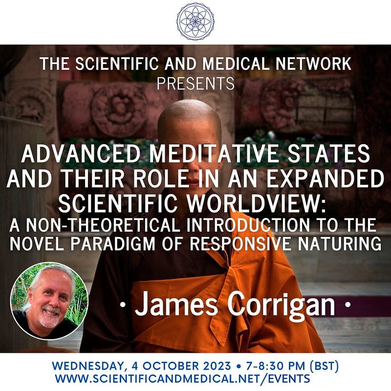 My Presentation to the Scientific and Medical Network — October 2023